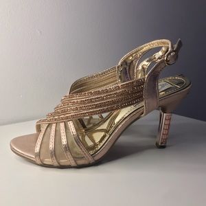 Italina open toe heels